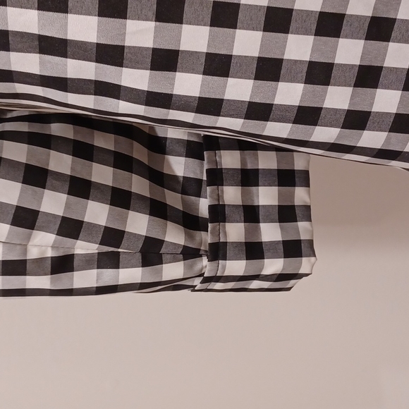 Bianca Nygard Gingham Check Lightweight Trench Coat- Sz. 6 - Picture 8 of 12